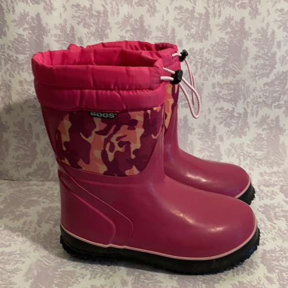 Bogs girls waterproof boots size 3 - Picture 2 of 8